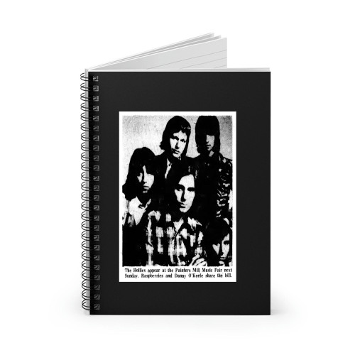 The Hollies Concert And Tour History  Spiral Notebook