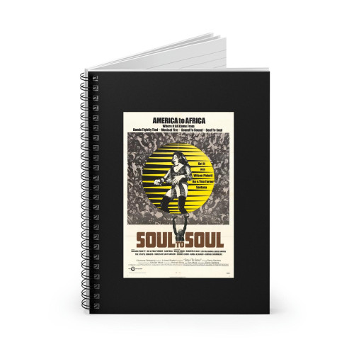 The Joyous Power Within The 1971 Concert Film Soul To Soul  Spiral Notebook