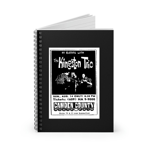 The Kingston Trio Concert & Tour History  Spiral Notebook