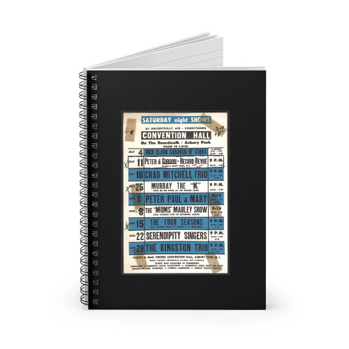 The Kingston Trio Concert And Tour History  Spiral Notebook