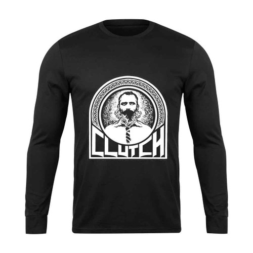 Clutch Burning Beard Hard Rock Long Sleeve T-Shirt Clutch Burning Beard Hard Rock Long Sleeve T-Shirt