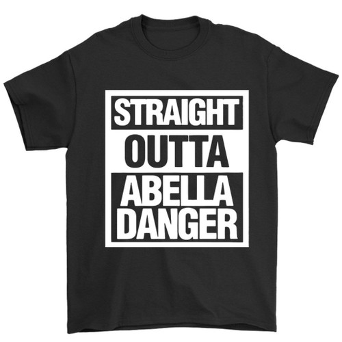 Straight Outta Abella Danger Man's T-Shirt Tee