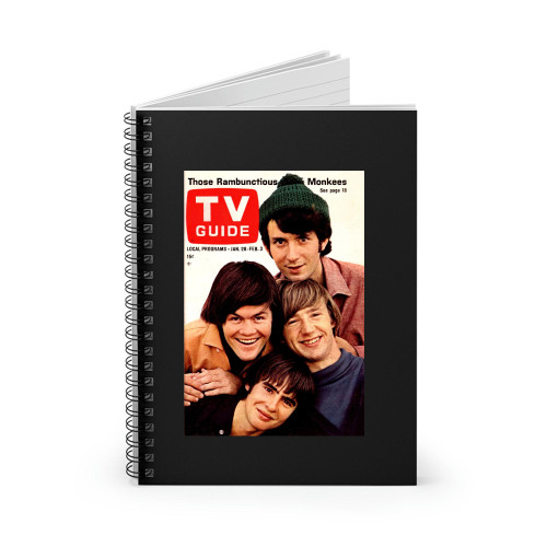 The Monkees About The Crazy Fun 60S Band  Spiral Notebook