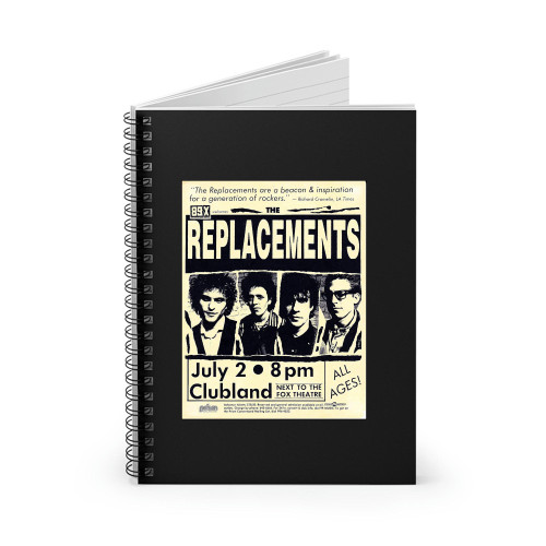 The Replacements 1991  Spiral Notebook