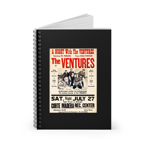 The Ventures Concert 1  Spiral Notebook