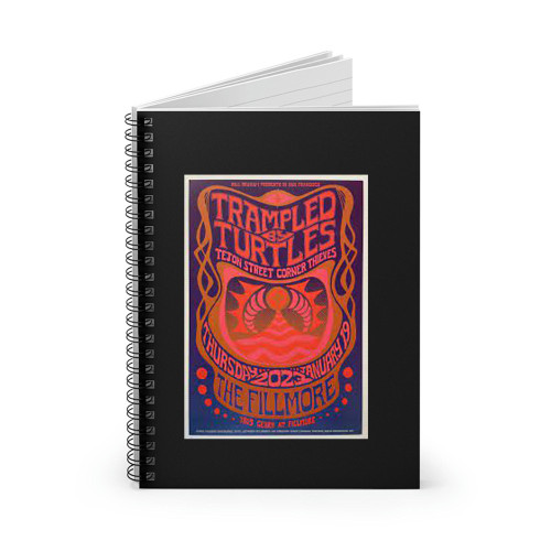 Trampled By Turtles Concert 2023  Spiral Notebook