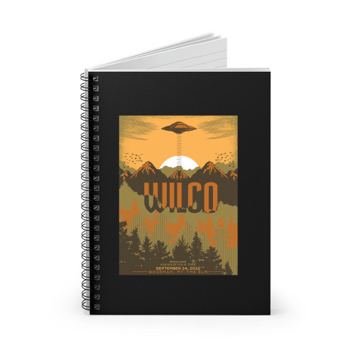 Wilco Bozeman Mt 2022  Spiral Notebook