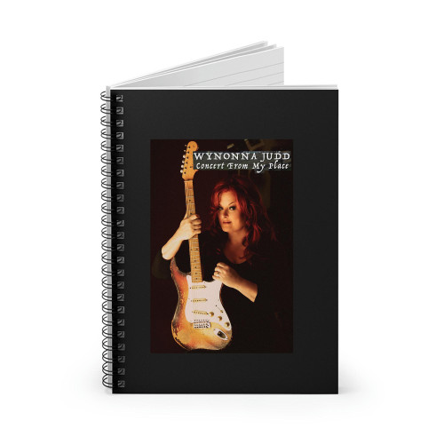 Wynonna Judd Concert  Spiral Notebook