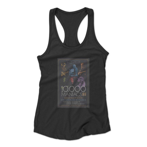 10000 Maniacs Concert  Racerback Tank Top