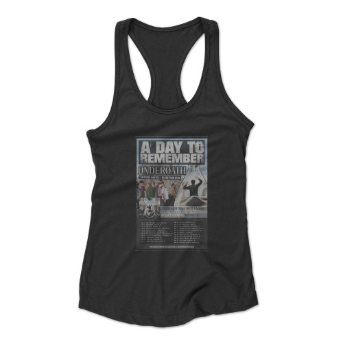 A Day To Remember  Racerback Tank Top