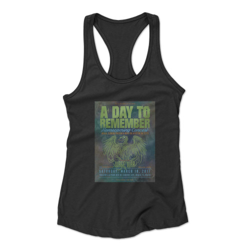 A Day To Remember 5  Racerback Tank Top