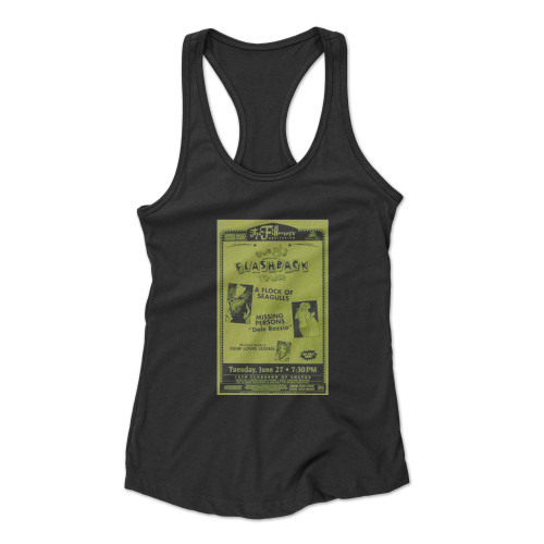 A Flock Of Seagulls 2001  Racerback Tank Top