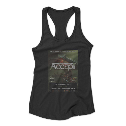 Accept  Racerback Tank Top
