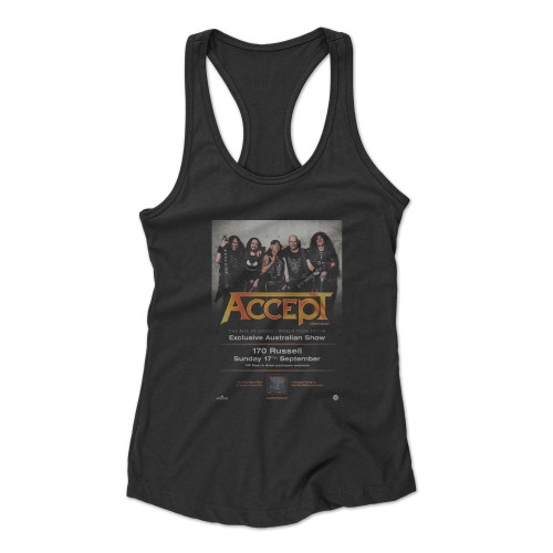 Accept 1  Racerback Tank Top