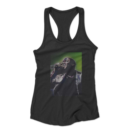 Akon Cool In Stage  Racerback Tank Top