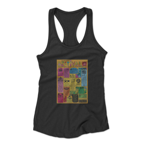 Bestival 2017 Lineup  Racerback Tank Top