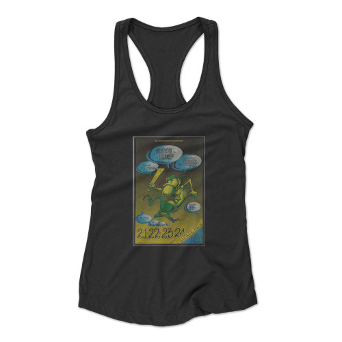 Bill Graham Concert (2)  Racerback Tank Top