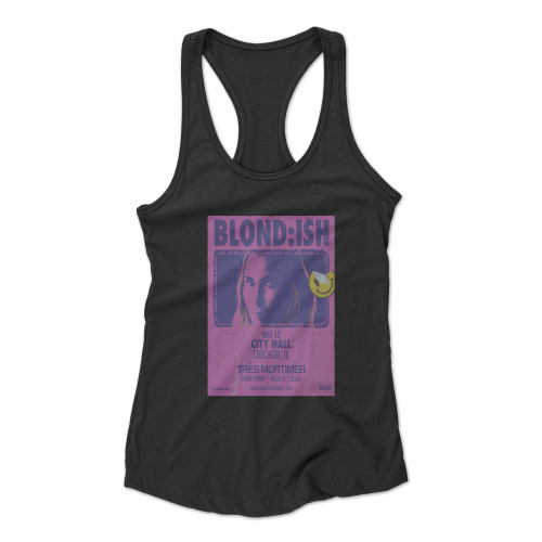 Blondish At City Hall Chicago  Racerback Tank Top