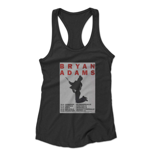 Bryan Adams Let Me Play 2005  Racerback Tank Top