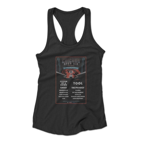 Chicago Open Air 2019 Concert Tour  Racerback Tank Top