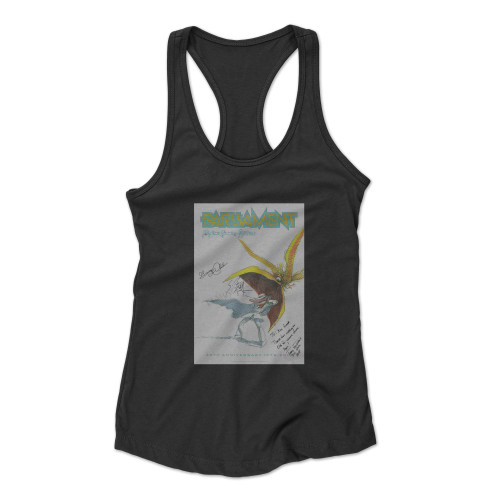 Clinton George Signed Parliament  Racerback Tank Top