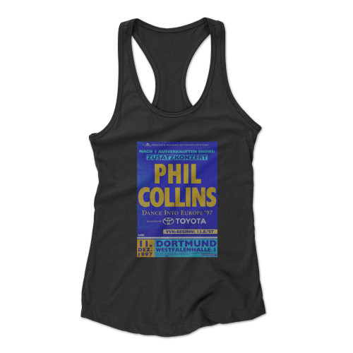 Collins Phil (Genesis) Concert  Racerback Tank Top