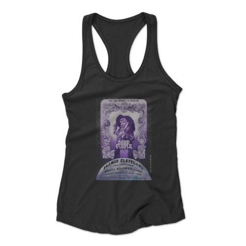 Deep Purple  Racerback Tank Top