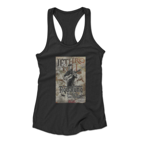 Framed Jethro Tull Aqualung 50Th Anniversary 1  Racerback Tank Top
