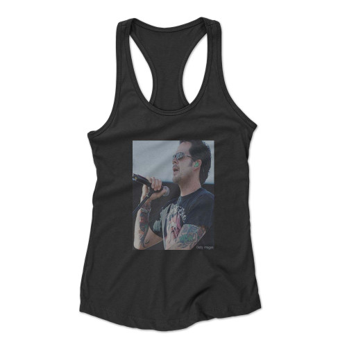 Gary Allan Is Child  Racerback Tank Top
