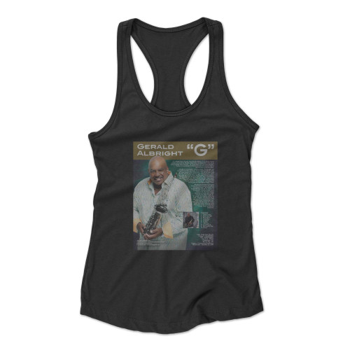 Gerald Albright 1  Racerback Tank Top