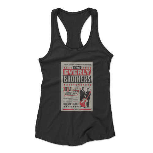 Gibson Everly Brothers  Racerback Tank Top