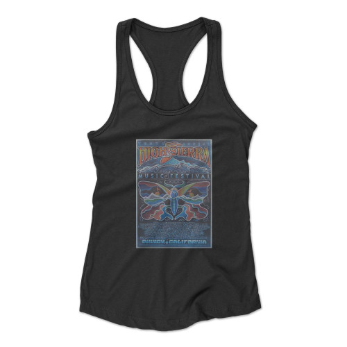 High Sierra Music Festival Concert  Racerback Tank Top