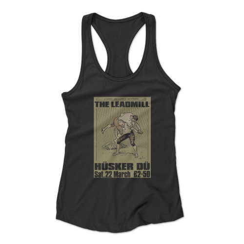 Husker Du  Racerback Tank Top