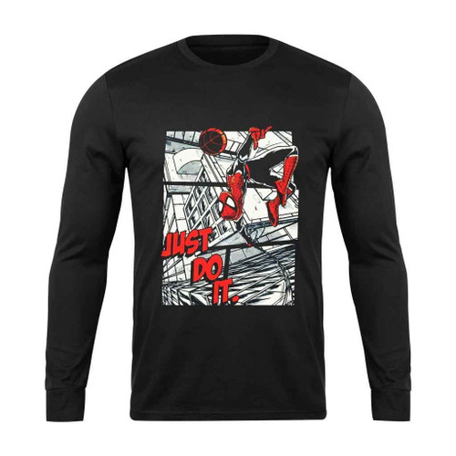 Amazing Spider Man Just Do It Long Sleeve T-Shirt