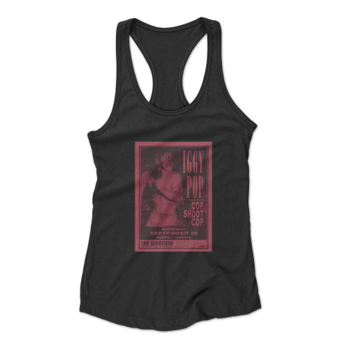 Iggy Pop Vintage Concert 1  Racerback Tank Top