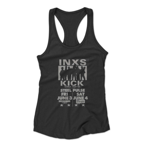 Inxs Forum Pacific Theatre 1988 Vintage Concert  Racerback Tank Top