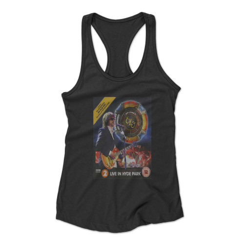 Jeff Lynne'S Elo At Hyde Park  Racerback Tank Top