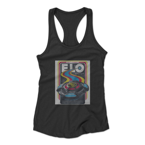 Jeff Lynnes Electric Light Orchestra 2018 World Tour  Racerback Tank Top