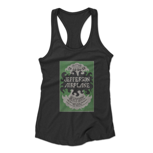 Jefferson Airplane Concert 2  Racerback Tank Top