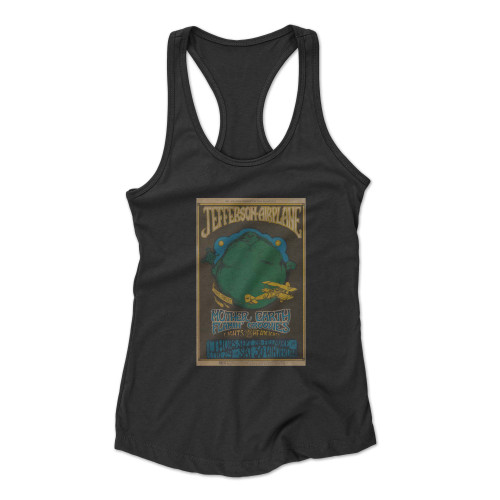 Jefferson Airplane Mother Earth  Racerback Tank Top