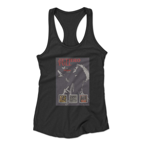 Jethro Tull In Concert 1970  Racerback Tank Top