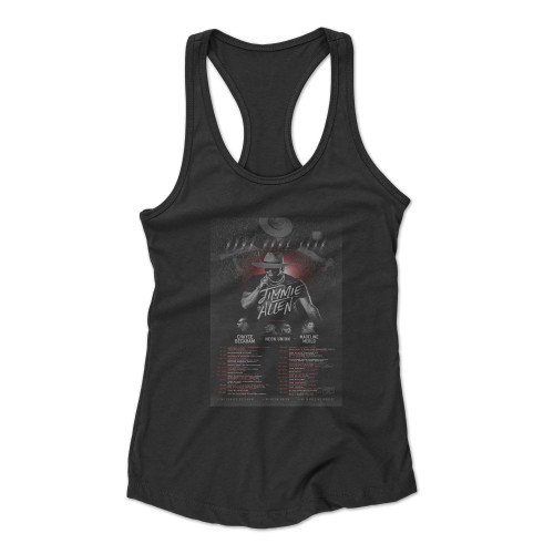 Jimmie Allen Announces Additional Dates And Support Acts For Down Home Tour 2022  Racerback Tank Top