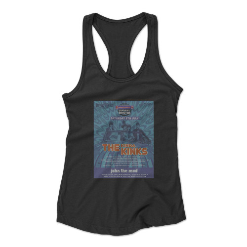 Kinda Kinks Tour Dates  Racerback Tank Top