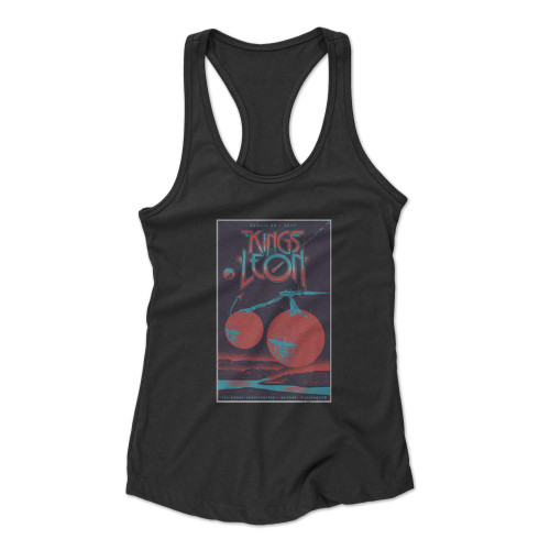 Kings Of Leon George 17 Malmberg  Racerback Tank Top