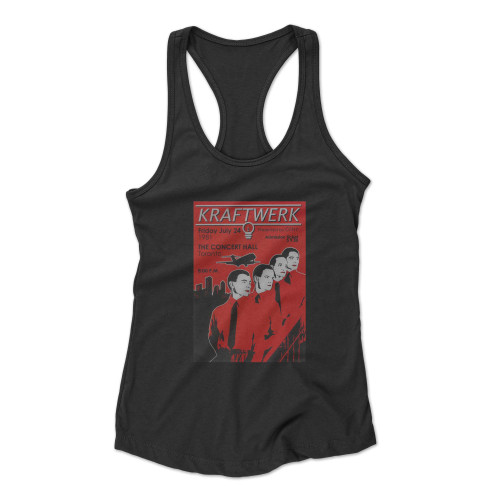 Kraftwerk In Toronto Retro Vintage Music Concert  Racerback Tank Top