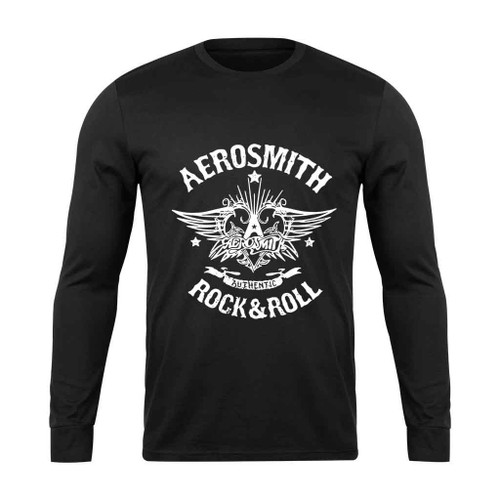 Aerosmith Authentic Rock And Roll Long Sleeve T-Shirt