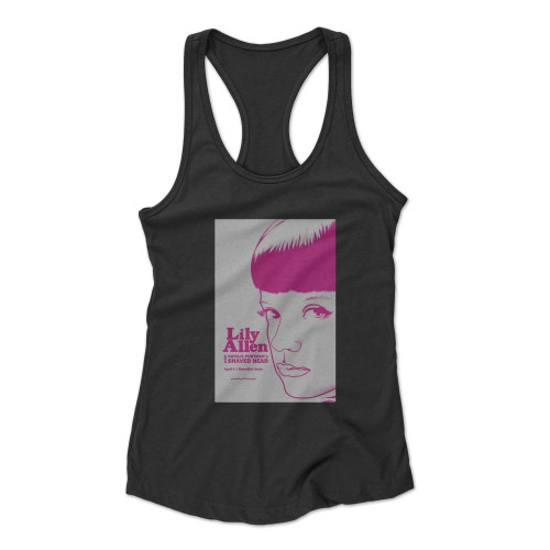 Lily Allen  Concert  Racerback Tank Top