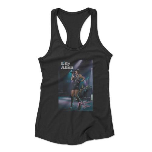 Lily Allen Montreux 2009  Racerback Tank Top