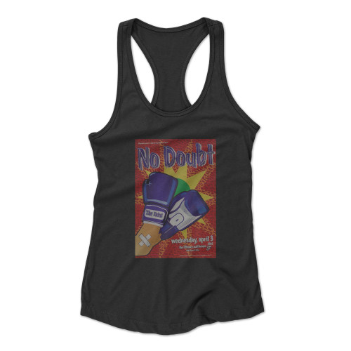 No Doubt Vintage Concert 3  Racerback Tank Top