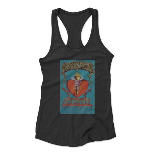 Santana Janis Joplin San Francisco 1968  Racerback Tank Top